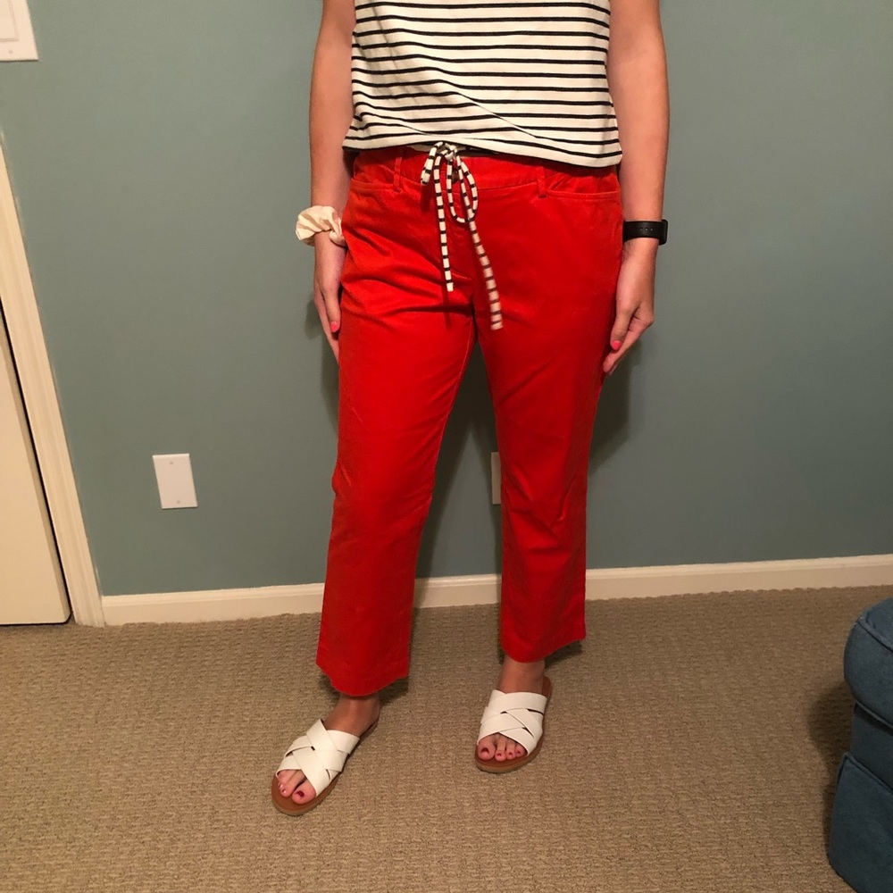 Ankle chino pants